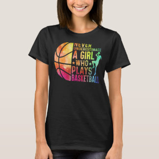 Basketball Girls I Hoops Player T-Shirt