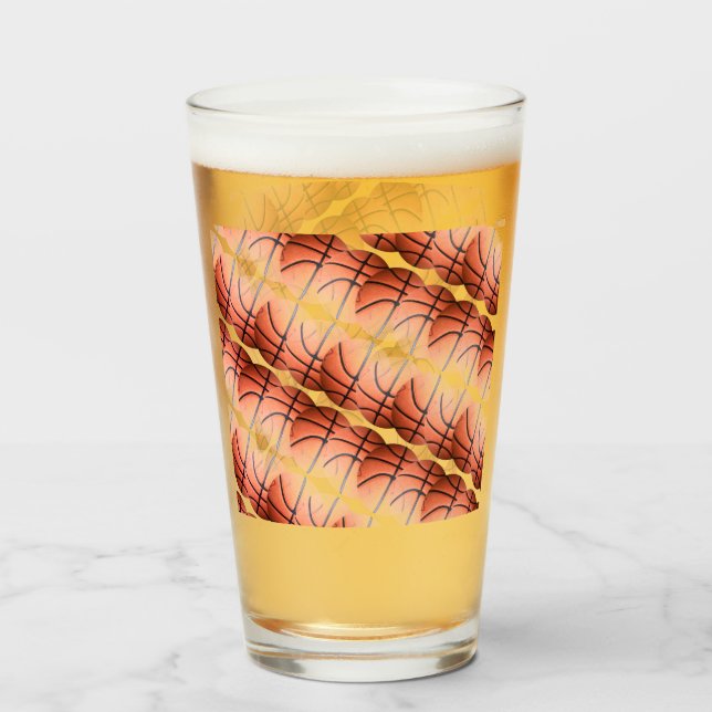 Basketball Glass (Front Filled)