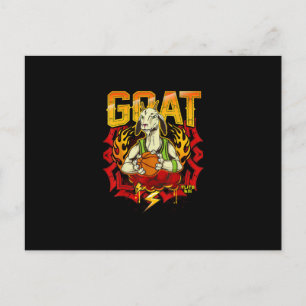 Basketball Goat Gift Postcard