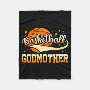 Basketball Godmother Design Fleece Blanket
