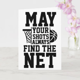 basketball good luck cards