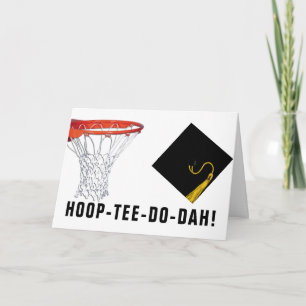 Basketball Graduation Card