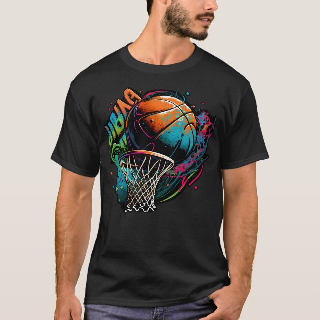 Basketball Graffiti T-Shirt (Front)
