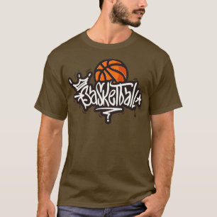 Basketball Grafi Art  T-Shirt