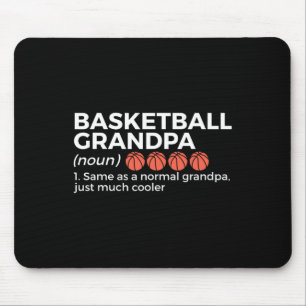 Basketball Grandpa Definition  Mouse Pad