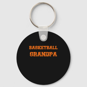 Basketball Grandpa Key Ring