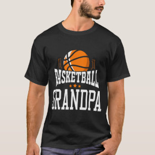 Basketball Grandpa Team Sports Fan T-Shirt