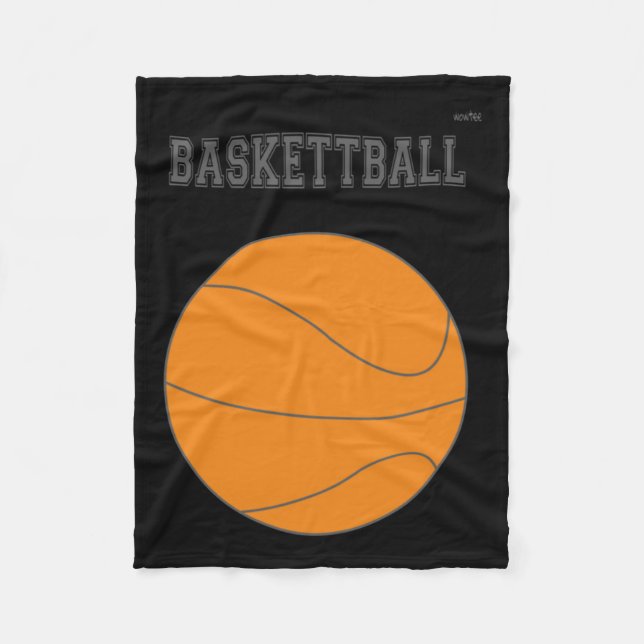 Basketball Graphic #1  Fleece Blanket (Front)