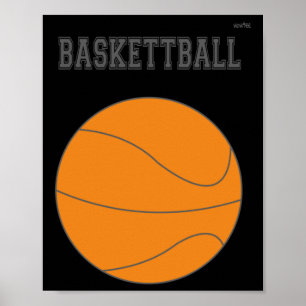 Basketball Graphic #1  Poster