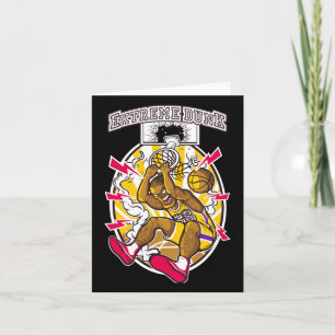 Basketball Graphic Card