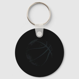 Basketball Graphic Key Ring