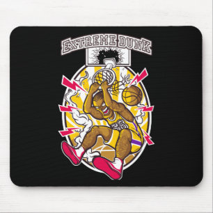Basketball Graphic  Mouse Pad