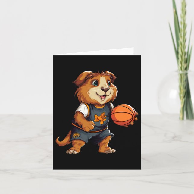 Basketball Guinea Pigs  Card (Front)