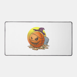 Basketball Halloween Desk Mat
