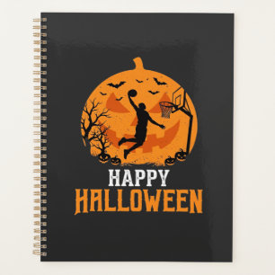 Basketball Halloween Dunk Pumpkin Design_1 Planner