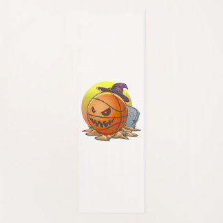 Basketball Halloween Yoga Mat