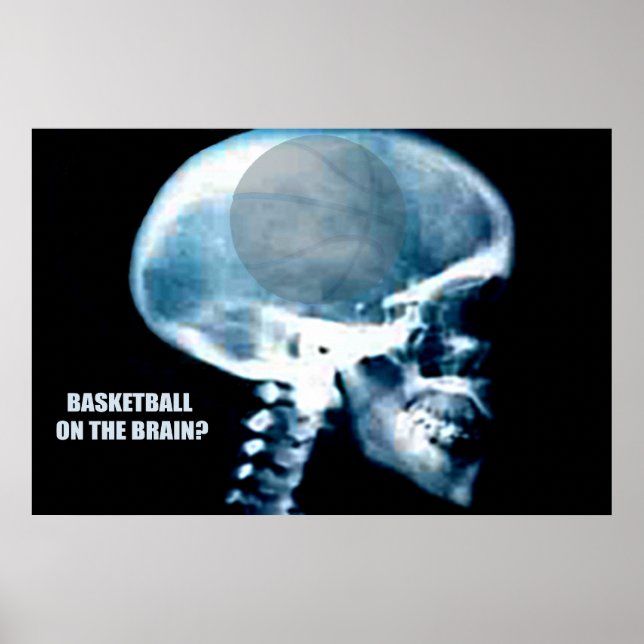 Basketball Head (X-ray) Poster (Front)