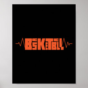Basketball Heartbeat 9  Poster
