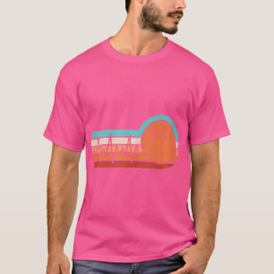 Basketball Heartbeat Basketball Lover Men Women Bo T-Shirt
