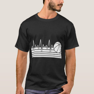 Basketball Heartbeat Basketball Player Men Women K T-Shirt