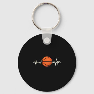 Basketball Heartbeat – Love For The Game Tee 1 Key Ring