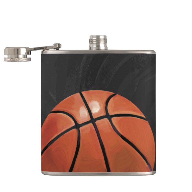 Basketball Hip Flask (Opened)
