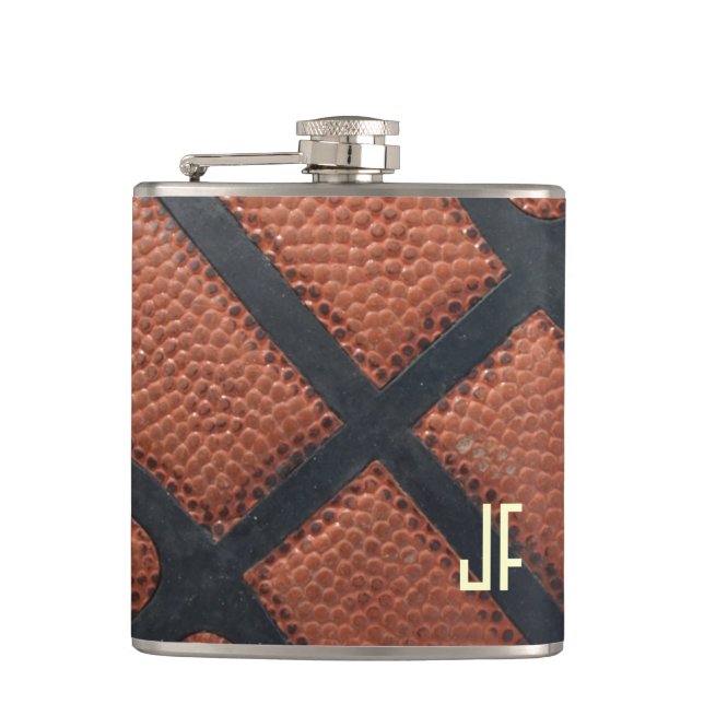 Basketball Hip Flask (Front)