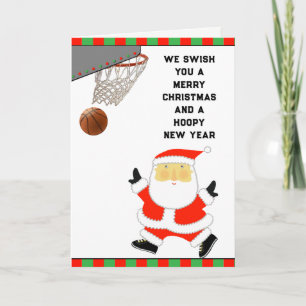 Basketball Holiday Cards