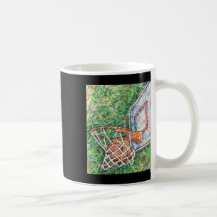 Basketball Hoop And Net  Coffee Mug