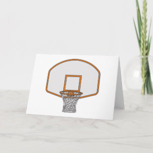 basketball hoop card