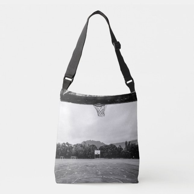 Basketball Hoop Crossbody Bag (Front)