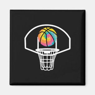 Basketball Hoop For A Streetball Player Ball Lover Magnet