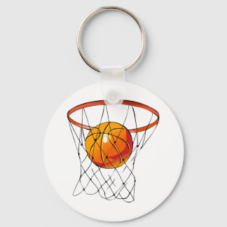 Basketball Hoop Key Ring