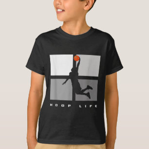 Basketball Hoop Life Men Boys Fun Basketball Playe T-Shirt