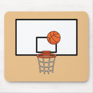 Basketball Hoop Mouse Pad