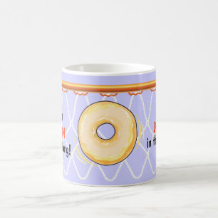 Basketball Hoop Net_Donut_I Love Dunking Coffee Mug