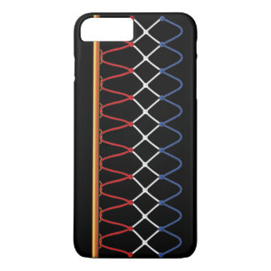 Basketball Hoop Net_red, white & blue_patriotic Case-Mate iPhone Case