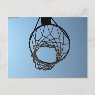 Basketball hoop postcards