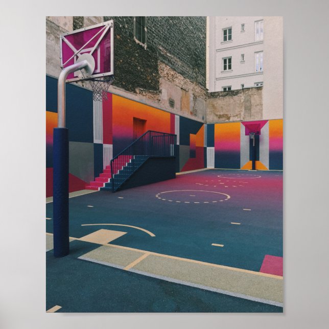 Basketball Hoop Poster (Front)