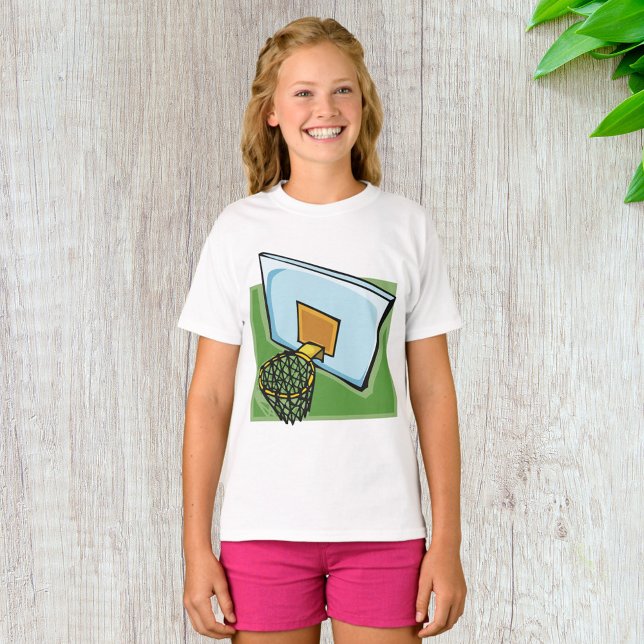 Basketball Hoop Sports Backboard And Net T-Shirt (Creator Uploaded)