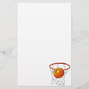 Basketball Hoop Stationery