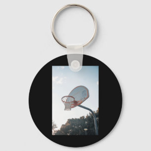 Basketball Hoop - Sunrise  Key Ring