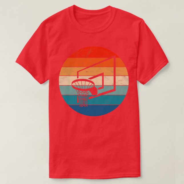 Basketball Hoop T-Shirt (Design Front)