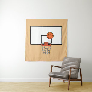 Basketball Hoop Tapestry