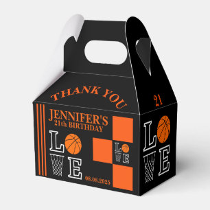 Basketball Hoops, Basketball Player Birthday Favour Box