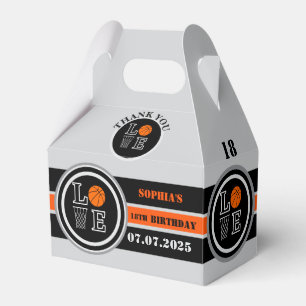 Basketball Hoops, Basketball Player Gift, Birthday Favour Box