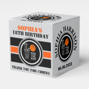 Basketball Hoops, Basketball Player Gift, Birthday Favour Box