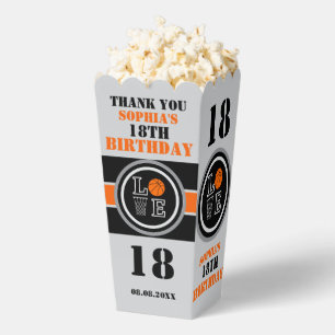 Basketball Hoops, Basketball Player Gift, Birthday Favour Box