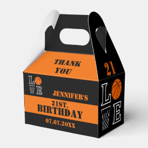 Basketball Hoops, Basketball Player Gift, Birthday Favour Box