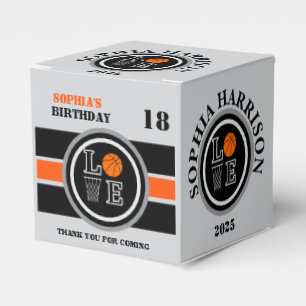 Basketball Hoops, Basketball Player Gift, Birthday Favour Box